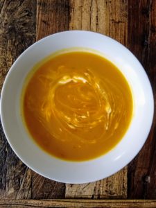 Velvety Butternut Squash, Cardamom, and Lime Soup